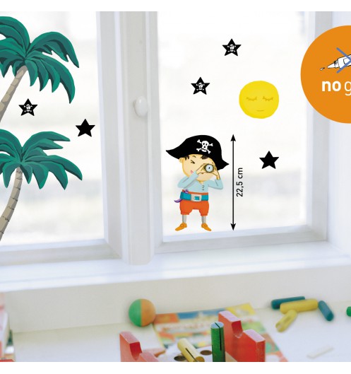  Stickers  chambre gar on stickers  fenetre enfant 